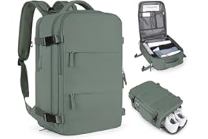 HPLQQ Ryanair Cabin Bags 40x20x25 Underseat Cabin Bag 45x36x20 New Easyjet Carry On Travel Backpack Cabin Size Rucksack, Hand Luggage Bag Backpack Casual Daypack School Bag with USB Charging Port