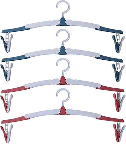 Cintre Pliable Et Portable - 8 Pièces, Antidérapant, Peu Encombrant, Rotatif à 360 Degrés