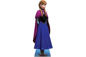 STAR CUTOUTS-From the Official Disney Franchise Cardboard Cutouts of Anna (Frozen) (STAR MINI) Ltd SC900-Mini sagoma, cartone, Tinta unita, Regular, SC900
