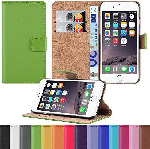 HANDYPELLE® Wallet Case for Apple iPhone 7 Plus / 8 Plus (5,5" / 14cm) in Green