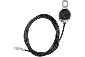 TOPIKY Gym Cable Wire Rope Fitness Gym Ersatzkabel Heavy Duty Steel Wire Rope Fitness Pulley Rope für Cable Machine Home Gym Weight Lift Pulley System