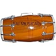 SAI Musical Wooden Dholak Indian Folk Musical Instrument Drum Nuts N Bolt