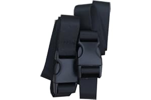 BootYo! PackYo! Utility Straps/Cinch lash Strap with Quick Release Buckle by Mt Sun Gear. Great for Backpacking, air mattresses, Sleeping Bags (Pair)