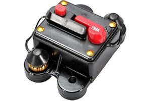 ESUPPORT E Support 12 V 150 A samochodowy manualny przełącznik reset audio Inline wyłącznik wyłącznik wyłącznik wyłącznik bezpiecznika ochrona resetowanie bezpiecznika