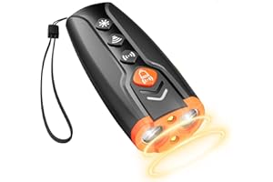 HOPFROG Anti Bell Gerät Hunde, Tragbarer Antibell Ultraschall Gerät, Leistungsstarkes Hunde Bellen Stoppen, Hundebellen-Abschreckmittel für Kleine Große Hunde Innen Außenbereich Einstellbare Frequenz