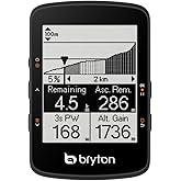 Bryton Rider 460 2.6 Inch LCD GPS Bike Computer Innovative Navigation Assistance, Compatible with E-Bike and Bike Radar, 32hr