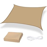 Moboo Sonnensegel Sonnenschutz Sonnendach Balkon Wetterschutz wasserabweisend Winddicht PES 420D 96% UV-Schutz für…