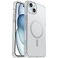 OtterBox Symmetry Clear for MagSafe Case for iPhone 15 Plus/iPhone 14 Plus, Shockproof, Drop proof, Protective Thin Case, 3x Tested to Military Standard, Clear