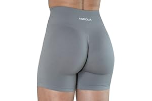 AUROLA Intensify Workout Shorts für Frauen Nahtlose Scrunch Short Fitnessstudio Yoga Laufen Sport Aktive Übung Fitness Shorts
