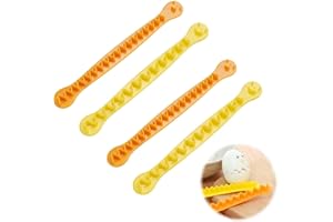 TOGTHERKINGS 4 Pezzi Taglierina Uova Taglio Fantasia, Styler Fiori Recisi Uovo, Utensili Cucina, Tagliauova, Usato per Tagliare Uova Sode