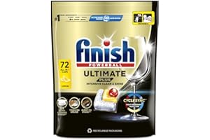 Kapsułki do zmywarki FINISH Ultimate Plus All in One Lemon 72 szt