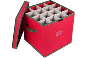 Cabilock Scatola Contenitore Di Palline Di Natale Organizzatore Di Palline Per Le Vacanze Cestino Divisorio Per Le Vacanze Contenitore Per La Conservazione Delle Perlato Portaoggetti