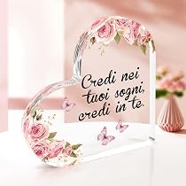 Regalo Di Addio Per Colleghi In Compensato Di Faggio, Targa Personalizzata Con Base, Ricordo Lasciare Lavoro, Regalo Di Arrivederci Personalizzabile - 3