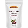 Khadi 100% Pure & Natural Beetroot Powder For Face, Skin & Hair | 100% Pure & High Natural Antioxidants | Additive Free (Zipper Pouch), Fresh (100gm., BEETROOT)