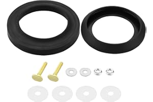 VGOL Kit di guarnizioni per WC RV RV guarnizione a sfera compatibile con Thetford Aqua Magic Style II Style Plus Syle Lite RV parti WC Flush Ball Seal Guarnizione di ricambio