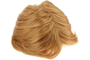 SHARPLACE Peluquín Corto Rubio para Hombres Peluca Rubia de Estilo Donald Trump Disfraces