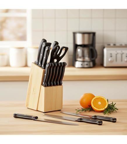 Ninja K32017 Foodi NeverDull 17 Piece Premium Knife System Block