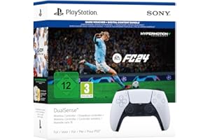 PLAYSTATION Sony Bundle Controller wireless DualSense – EA SPORTS FC 24 Noir, Blanc Bluetooth Manette de jeu