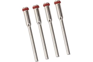 MNIXY 4pcs 2,35mm Tige Mandrin de Polisseur Roue Coupe Outil Dremel Rotary Tool