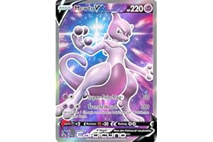 Cardicuno Mewtu V SWSH229 Full Art Promo Pokémon Sammelkarte Deutsch