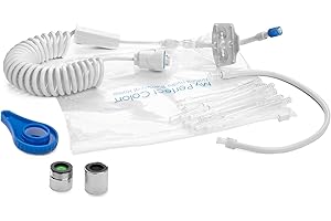 WATER POWERED Enema kit My Perfect Colon CARE, Lavativa Colon Casera, se Conecta al Grifo, Limpieza Colon, Lavado Intestinal, Ideal en caso de Estreñimiento, Producto italiano