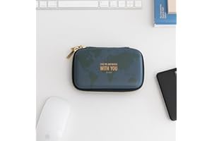 Mr Wonderful Wondee Custodia e Custodia per Hard Disk Esterno 2.5" con design With You - Mr. Wonderful Ufficiale, Regali per Donna, Uomo, Ragazzi e Ragazze