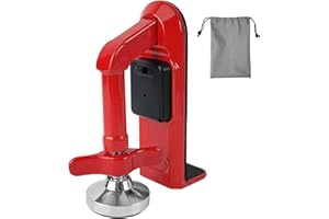 MEEQIAO Door Stopper Allarme, Rosso Portatile Blocca Porta Antintrusione da Pavimento, Barra Blocca Porta Antintrusione per la Protezione Personale di Casa, Hotel e Viaggi (1) - Senza Batteria (Rosso)