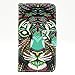 Note 3 Case, [Card Slots] JCmax Premium Slim Flip PU Leather Wallet Case Cover Back Skin [Kickstand] and Magnetic Closure for Samsung Galaxy Note 3 -[Animal Tiger Pattern]