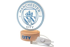 MANCHESTER CITY Man. City Football Club LED Crest Light