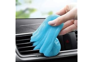 TICARVE Keyboard Cleaning Gel Car Cleaning Putty Slime Cleaner Detailing Gel Universal Dust Cleaner for Laptop, Printer, Camera, Remote Control (90g)