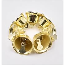 Belletjes | Metallic kleuren | Diameter 10-14 mm | 24 assorti kopen