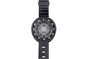 SUUNTO Dive SK-8 Professionell Dykkompass Vattentät Design med Fosforescerande Urtavla. Stort Sidofönster för Optimal Avläsning och Exakt Navigation vid Undervattensutforskning