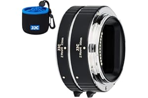 JJC AF Autofokus Zwischenringe mit TTL-Belichtung 11MM 16MM für Nikon Z Mount Z30 Z50 Z7 Z6 Kameras Objektiv Automatik-Zwischenringsatz Makrofotografie