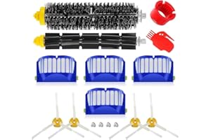 ROBERIT UPUPDAY Kit de Accesorios Recambio para iRobot Roomba 600 604 605 606 610 612 614 615 616 620 621 630 631 632 639 640 650 651 660 665 670 671 675 676 680 681 685 687 689 690 691 692 694 696 697 698