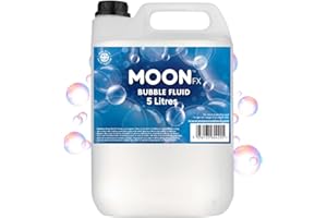 MoonFX M04205 Professional Bubble Fluid 5L - Pro Bubble Fluid for professional bubble machines