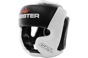 Meister MMA Herren Gel Fullface Training Kopfschutz Boxen & Muay Thai