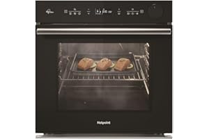 Hotpoint Class 4 Air Fry Electric Single Oven with Active Steam - Black