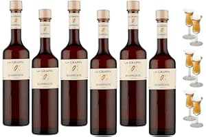 BONAVENTURA MASCHIO GRAPPA 903 BARRIQUE 70 CL 6 BOTTIGLIE CON 6 BICCHIERI ORIGINALI