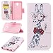 Produktbild LMAZWUFULM Hülle für Samsung Galaxy J7 (2017) DUOS / SM-J730 (5,48 Zoll) PU Leder Magnetverschluss Brieftasche Lederhülle Malerei Elegante Brille Giraffe Muster im Bookstyle mit Stent-Funktion und Karten Slot Schutzhülle Ledertasche Flip Cover für Samsung Galaxy J7 (2017) DUOS (5,48 Zoll)