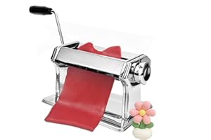 Cocoarm Polymer Clay Rolling Press Machine With Metal Roller for Crafts, Manual Ton Art Press