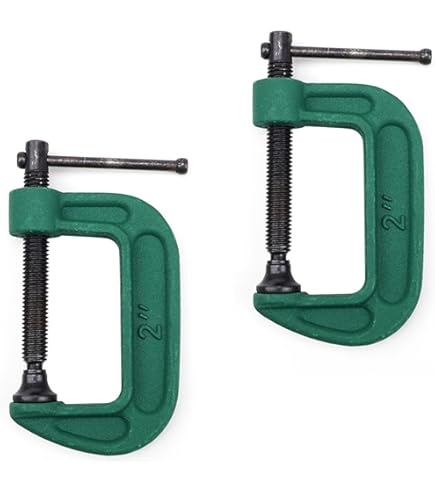 PARKSIDE Metalen Schroefklemmen - Zet Je Werkstuk Stevig Vast Met Deze Krachtige Schroefklem Spanwijdte 5 Cm