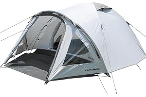 EchoSmile Tente Trekking 3-4 Personnes, Ultralégère 3-4 Saisons, Imperméable & Ventilée, Dôme Facile à Installer, Tente yourte pour Outdoor, Randonnée, Camping