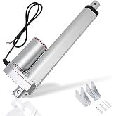 DCHOUSE Linear Drive 1500N 150mm Hub Max Linear Technology Actuators, DC Motor 12V for Electronic, Medical, Electric Door Ope