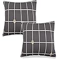 HOKIPO Stretchable Cushion Cover 16x16, Pack of 2 (AR-4282-E19*2)