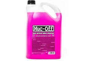 Muc-Off Nano-Tech Bike Cleaner - 5 l - Liquido Detergente Bici Biodegradabile ad Azione Rapida - Detergente per Bici di Tutti i Tipi, Sicuro su Tutte le Superfici
