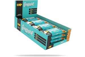 CNP Professional Whey Protein Flapjacks, 18g Protein, Soft Baked and Low Carbs, Available in 5 Delicious Flavours, 12 x 75g Bars (Salted Caramel)