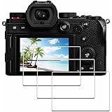 iDaPro Pellicola protettiva per Panasonic LUMIX S5 S5II S5IIX S5 II S5 IIX [3 confezioni], vetro temperato facile da installa