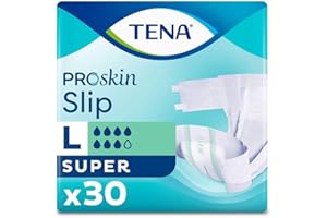 Tena ProSkin Incontinence Slip Super Large, 30 Count