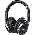 Edifier W860NB Active Noise Cancelling Over-Ear Bluetooth Headphone, Black, Wireless, Medium