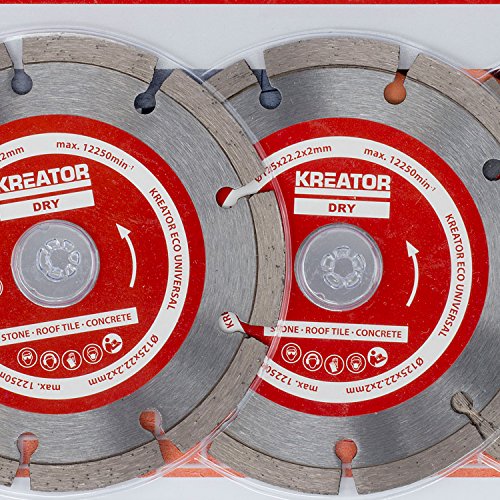 3 x Diamant Trennscheibe ECO ø 125 x 22,2 x 2 mm Beton Marmor Ziegel Pflaster - 3